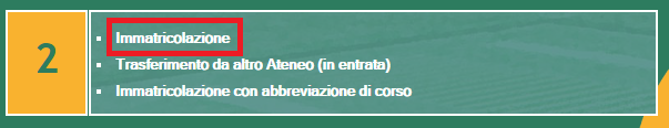 immatricolazione